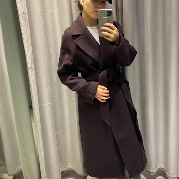 Wool-blend coat 70% wool - Picture 2 of 5